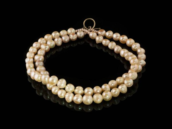 PinkFreshWaterPearlNecklace